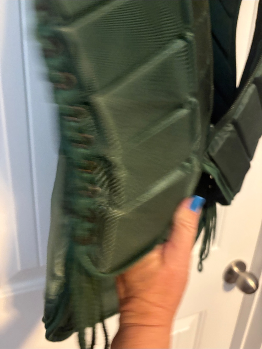 Dark Green Protective Equestrian Vest by Unknown Brand - Picture 6 of 6